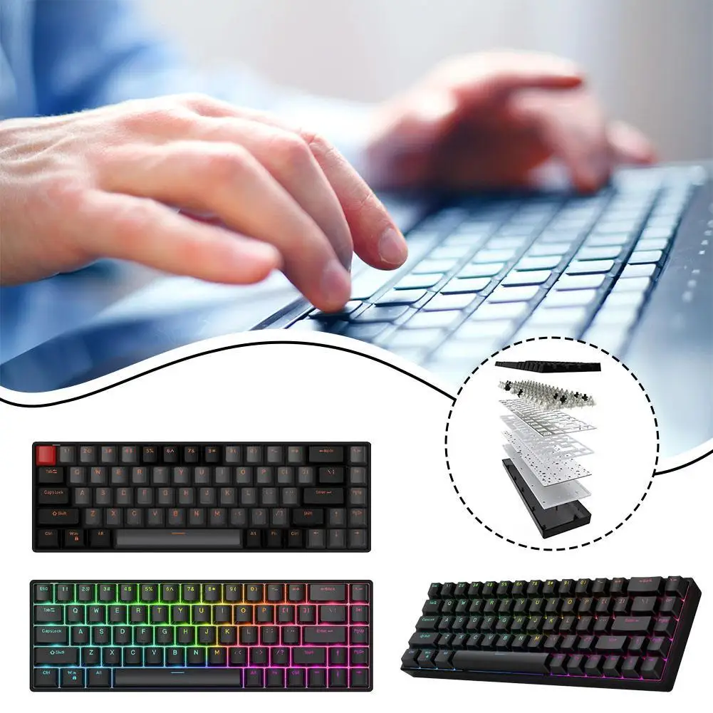 

RGB Magnetic Axis Gaming Mechanical Keyboard Adjustable Key Travel Integrated Keycap Design Waterproof And Dustproof Wired