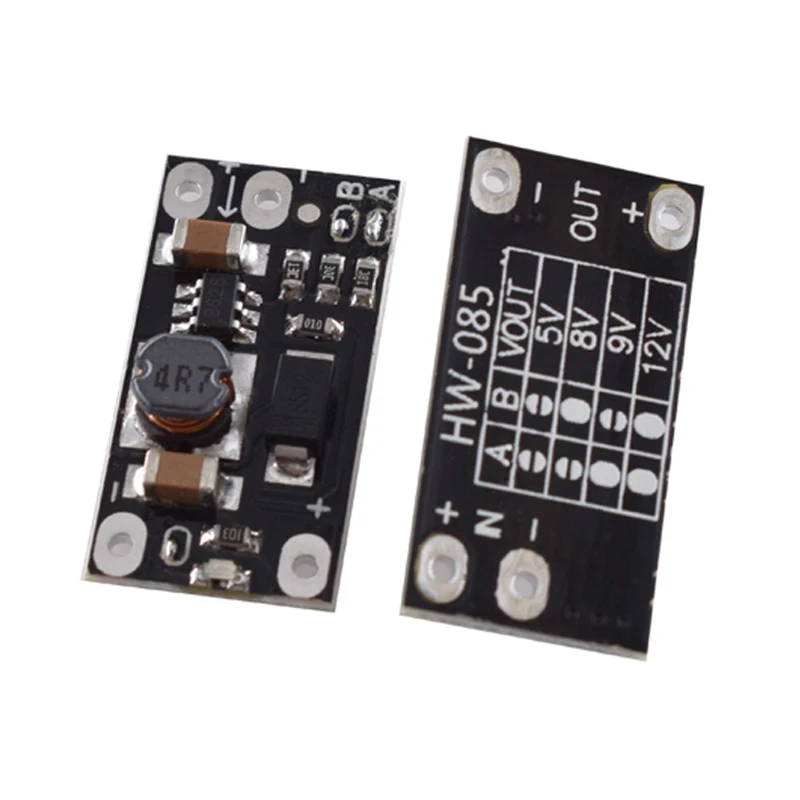 1-20pcs SM Newest Multi-function Mini Boost Module Step Up Board 5V/8V/9V/12V 1.5A LED Indicator Diy Electronic Voltage Module