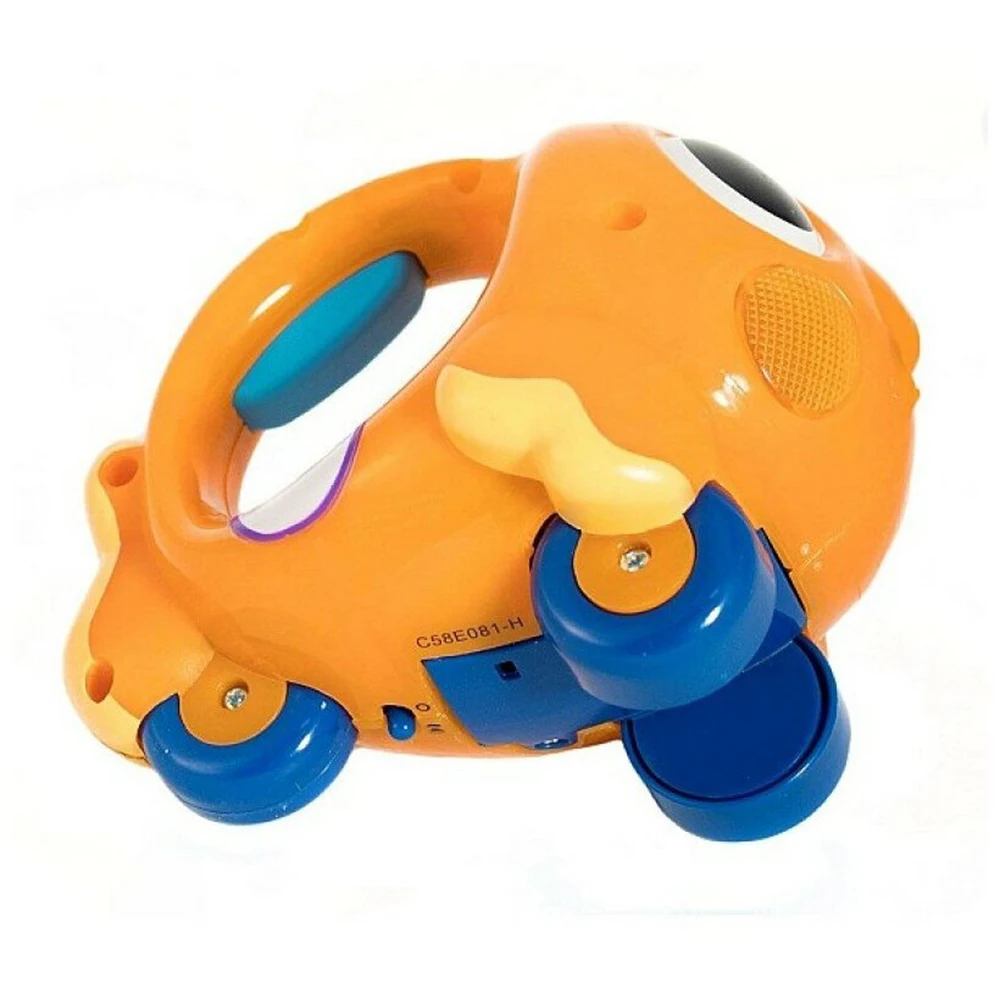 Jouet de poisson musical Little Tikes pour enfants, jouet électronique pour tout-petits, jouet coule pour bébé, bleu et jaune, roi prudent