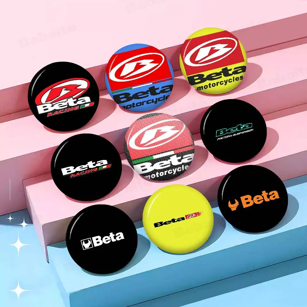 B-Beta Racing New  Brooches Soft Button Pin Funny Silly Gnarpy on A Skateboard Meme Badge Gamer Collection Gifts