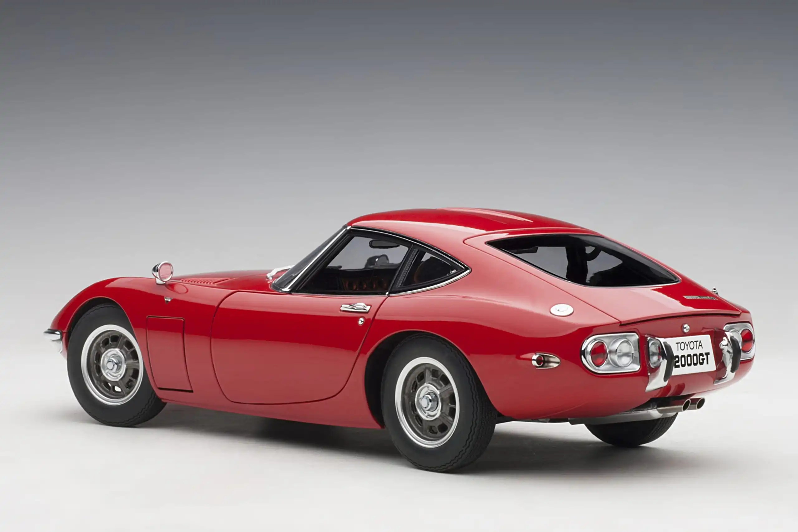 AUTOart 1:18 Scale Toyota 2000 GT Diecast Model Car 78751 Red Limited Edition Alloy Diecast Collectible Car Models, Ship Now