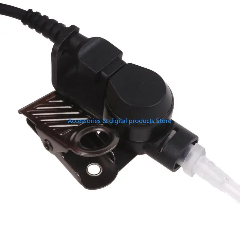 77JD Finger PTT Mic WalkieTalkie ชุดหูฟังสำหรับ Sepura วิทยุ SC21 STP8000 หูฟัง