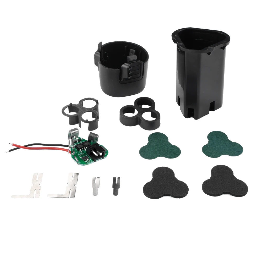 Hand Drill Power Li-ion Battery Protection Board 18650 Lithium Box Circuit Pack Shell Case Bracket 3S 12V DC Electric PowerTool