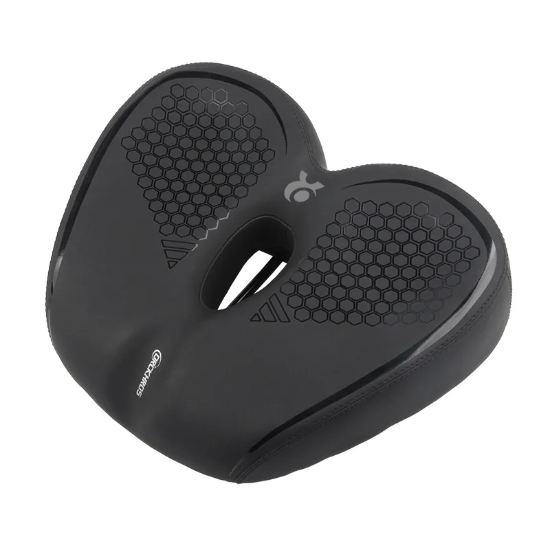 

Mountain bike saddle, universal thickened ultra-soft shock-absorbing saddle for bicycles, spinning bike seat cushion