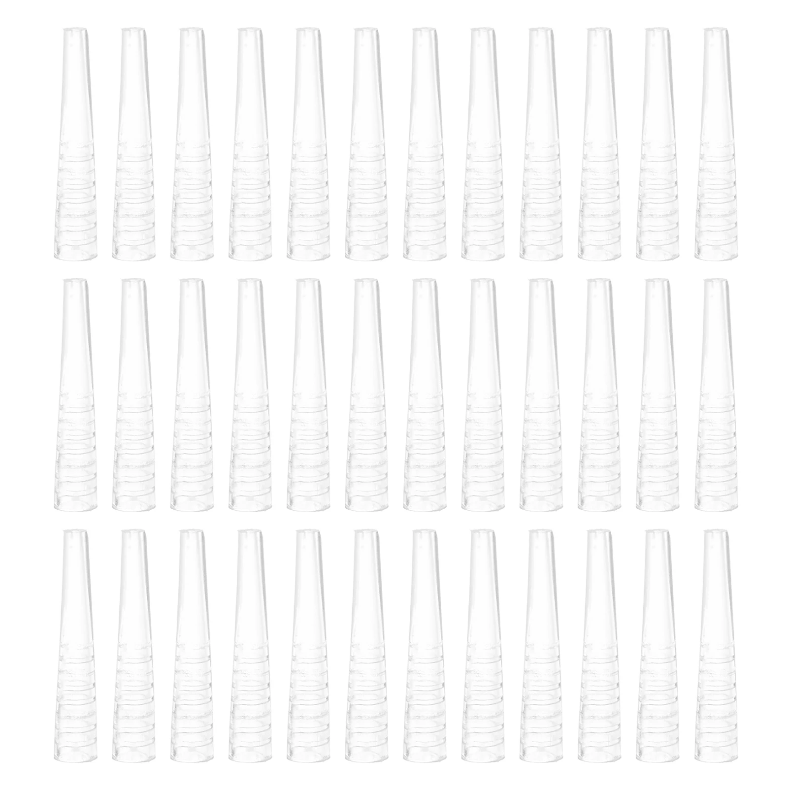 50pcs Eyelash Soft Silicone Tweezers Cover Case Anti Dust Non Slip Beauty Tools Tweezers Cap Makeup Accessories
