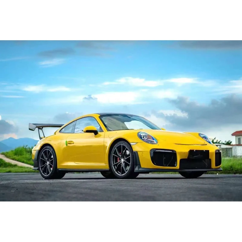Reliable Runde PP Body Kit 991 GT2RS Style Front Rear Bumper Side Skirts Sport Universal Fit Car Guard
