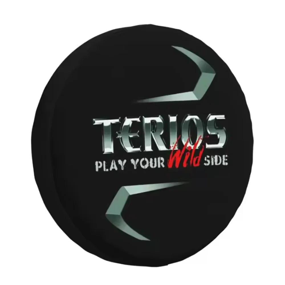 1 × سيارة نمط البوصلة بولي كلوريد الفينيل بولي Leather الجلود قطع غيار عجلة غطاء الإطارات حامي الحقيبة ل دايهاتسو تيريوس تويوتا هوندا اكسسوارات