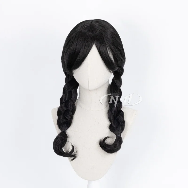 ND Memory Cosplay Wigs Hairpiece ID V Miss Pomegranate Plate Cosplay Hair Wigs for Comic Con Coser Costume Party Heat Resistant