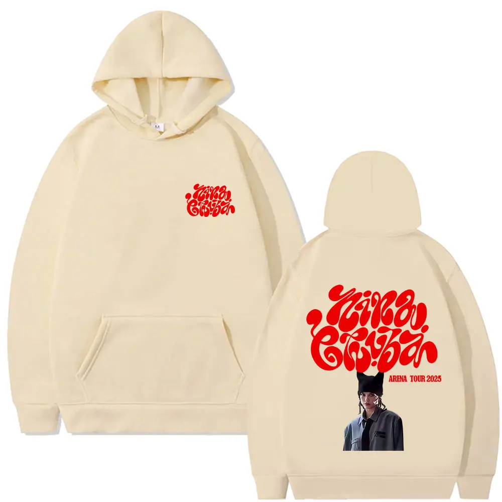 

Rapper Nina Chuba Arena Tour 2025 Hoodie Men Women Hip Hop Fashion Pop Music Streetwear Men's Casual Cotton Oversized Hoodies