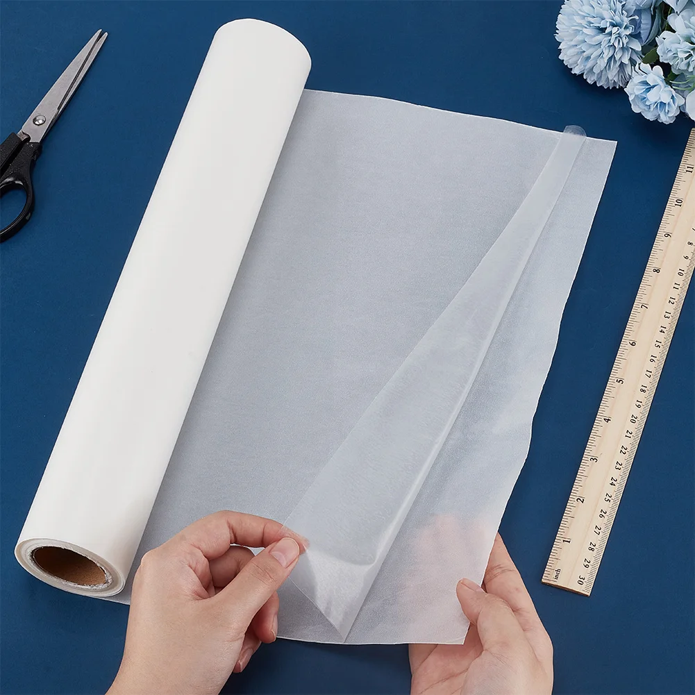 Hot Fix Paper Tape Iron On Heat Transfer Film Super Adhesive Hot Fix Rhinestone Hotfix Paper For Clothes Pants Dresses Curtain
