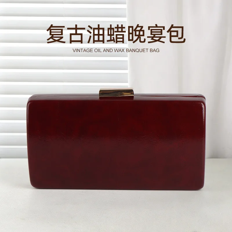 Fashion Trend Dinner Bag Ladies Banquet Small Square Bag Celebrity Dress Versatile Clutch Bag