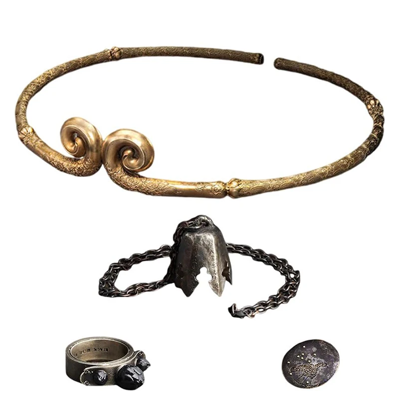 

Wu Kong 4-Piece Collector's Edition Set Constricting Headband And Jewelry Set Exclusive Gaming Merchandise For Gamers Simulation