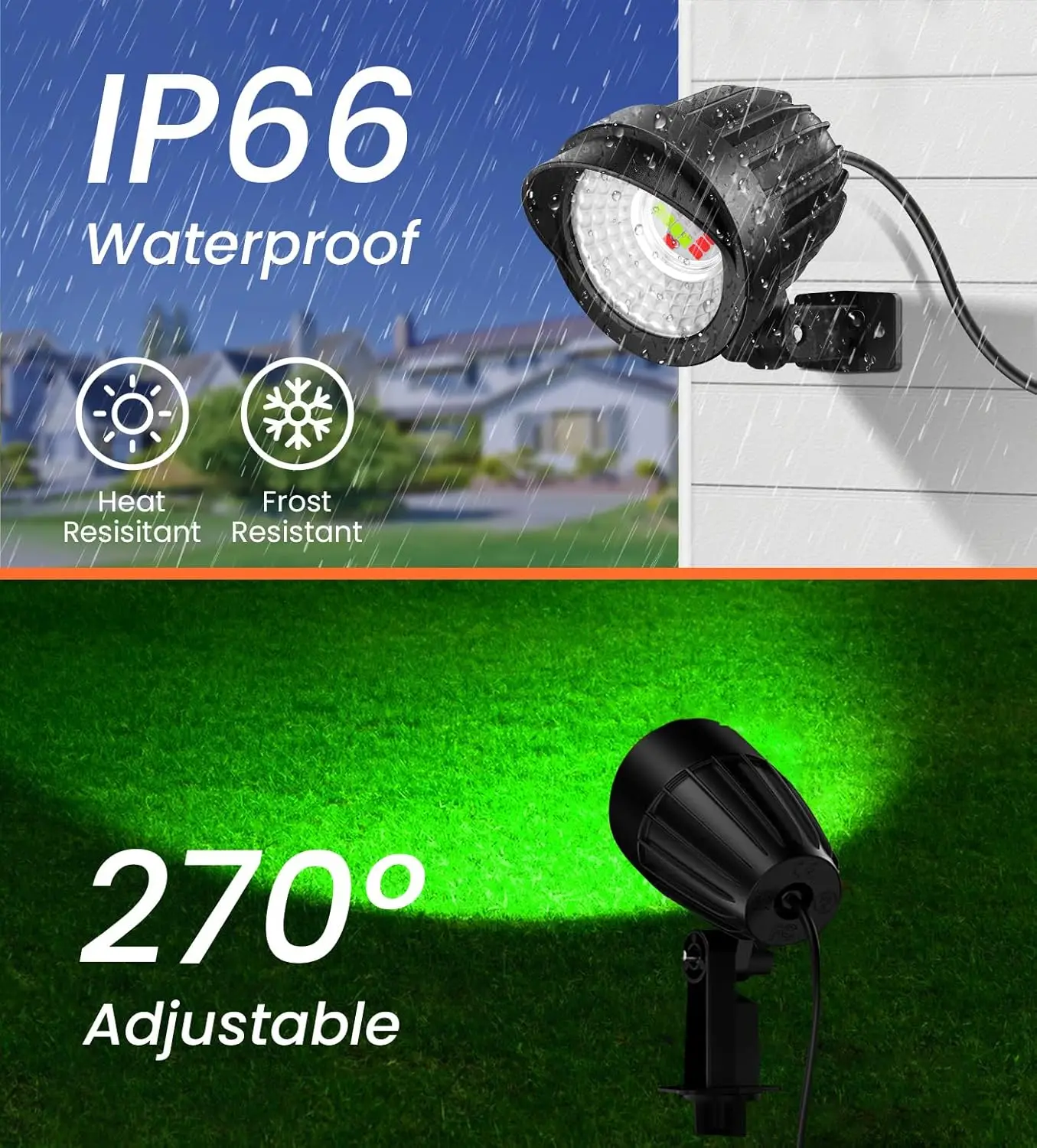 15W RGB Landschapsverlichting 12V 24V Laagspanning Landschapsverlichting RGBW Kleurveranderende IP66 Waterdichte Buitenspotverlichting met