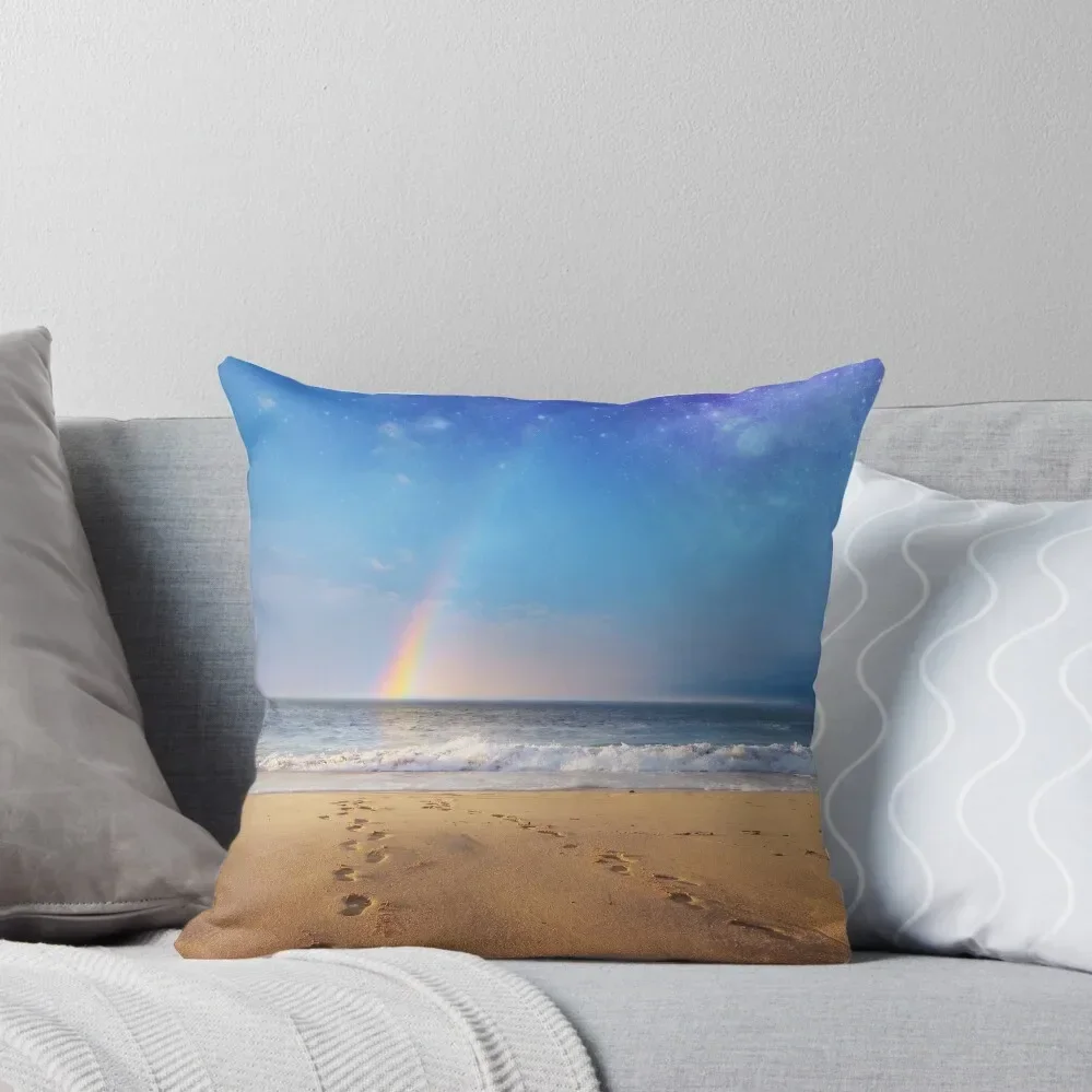

Footprints Throw Pillow Sofas Covers pillows decor home Sofa Cushion Cushion Child pillow