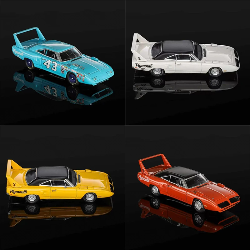 

Mirage Alloy 1:64 Plymouth Superbird Muscle Car Model Static Decoration Collectibles Gift Toys