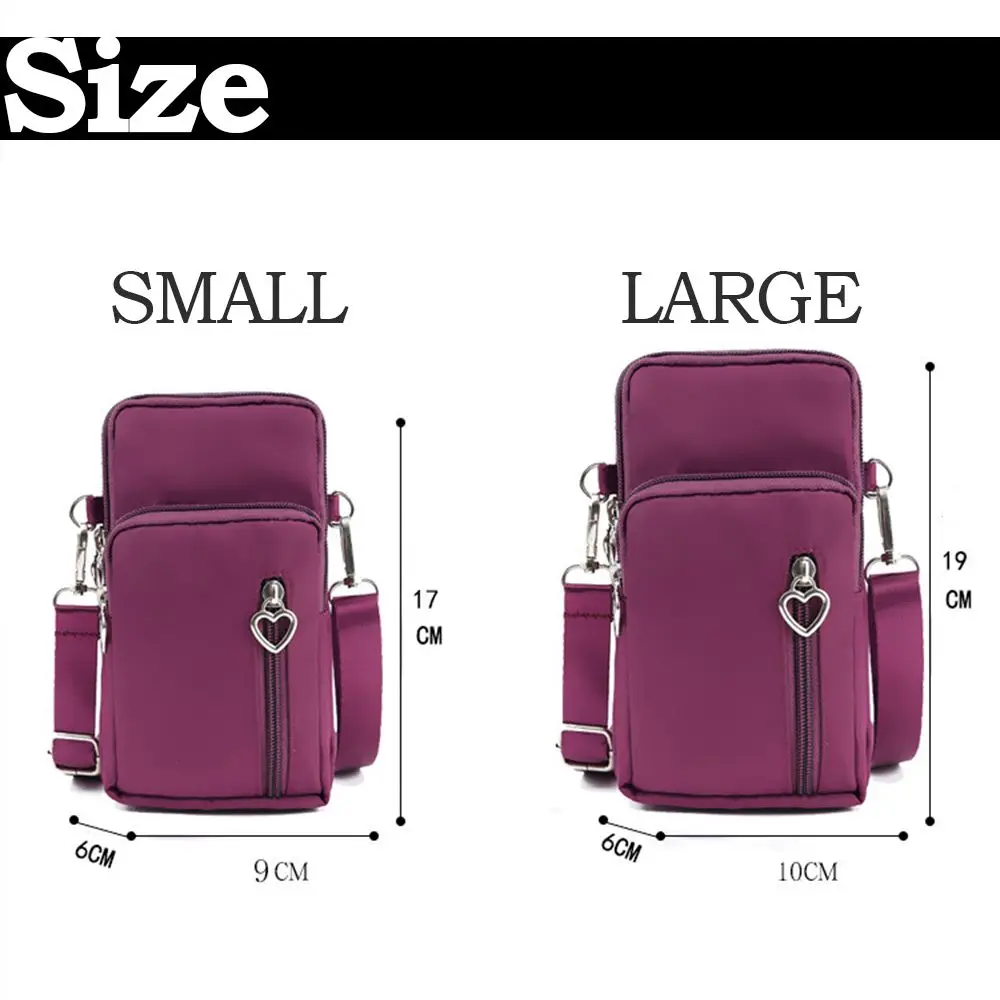 Mini Crossbody Bags para mulheres, Bolsa pequena, Bolso do telefone celular, Telefone móvel, Bolsa de ombro, Titular do cartão