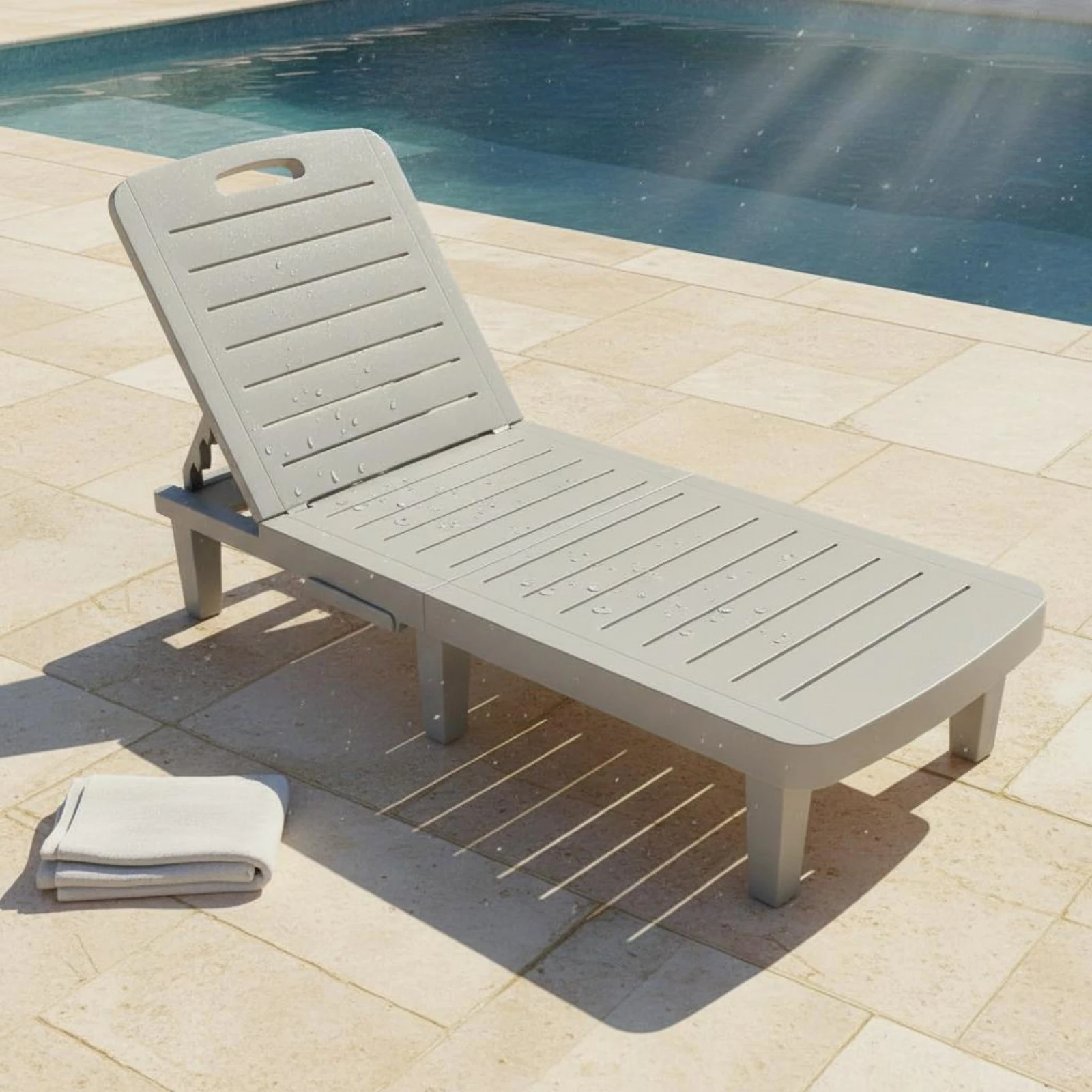 Adjustable Chaise Lounge Sunba - Outdoor Furniture Quick Dry ulasan dan harga