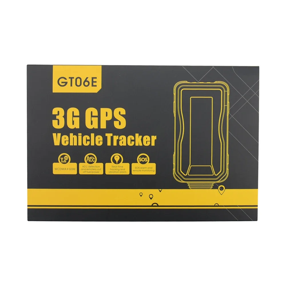 2025Concox GT06E GPS Tracker Real Time Tracking Device WCDMA GSM GPS Locator SMS APP Web Tracking Meerdere alarm SOS ACC Tracker