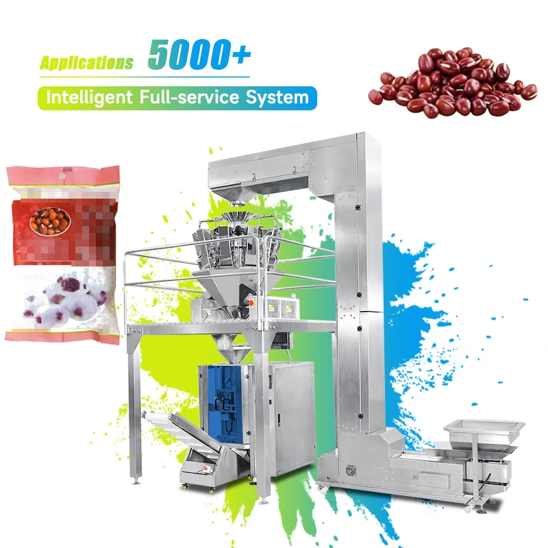 Multi-Function Salt and Pepper Seed Peanut Sealing Silage 1Kg Rice Maize Milling Cereal Bar Packaging Packing Machine