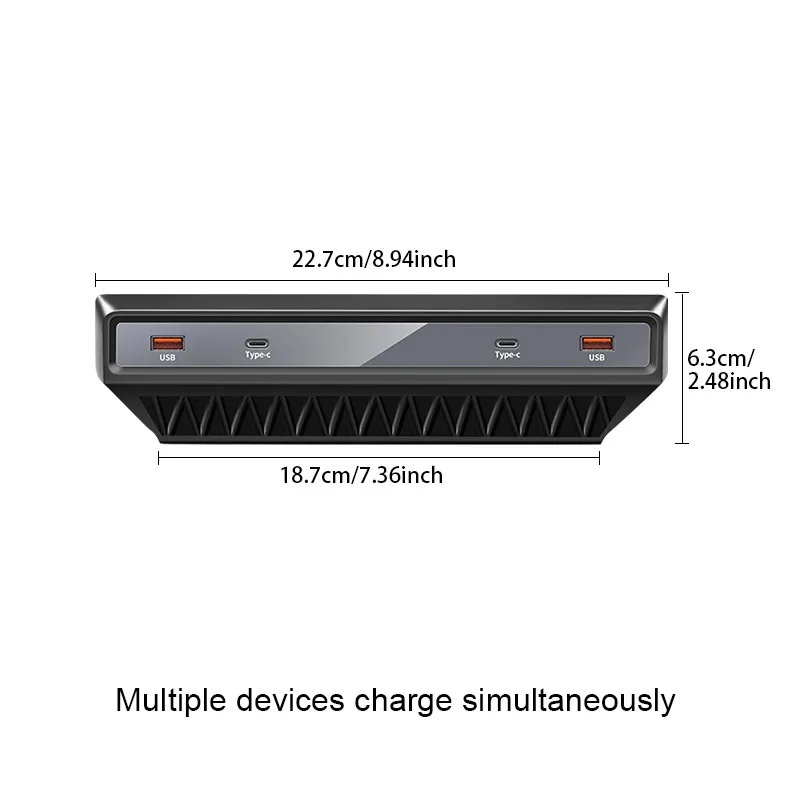 For Honda Accord 2023 2024 USB Type-C Splitter adapter Fast Charger Shunt HUB Docking Station Interior Accessories