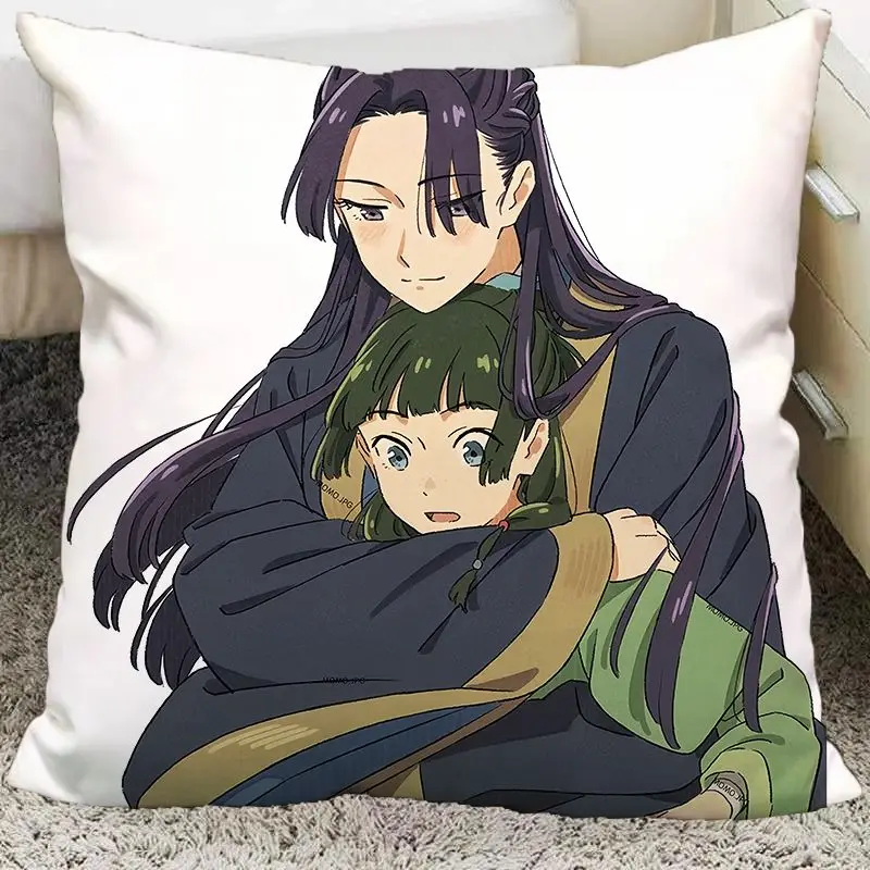 Anime The Apothecary Diaries Maomao Cosplay 45CM Throw Pillows Soft Waist Sofa Cushion Throw Bedroom Pillows