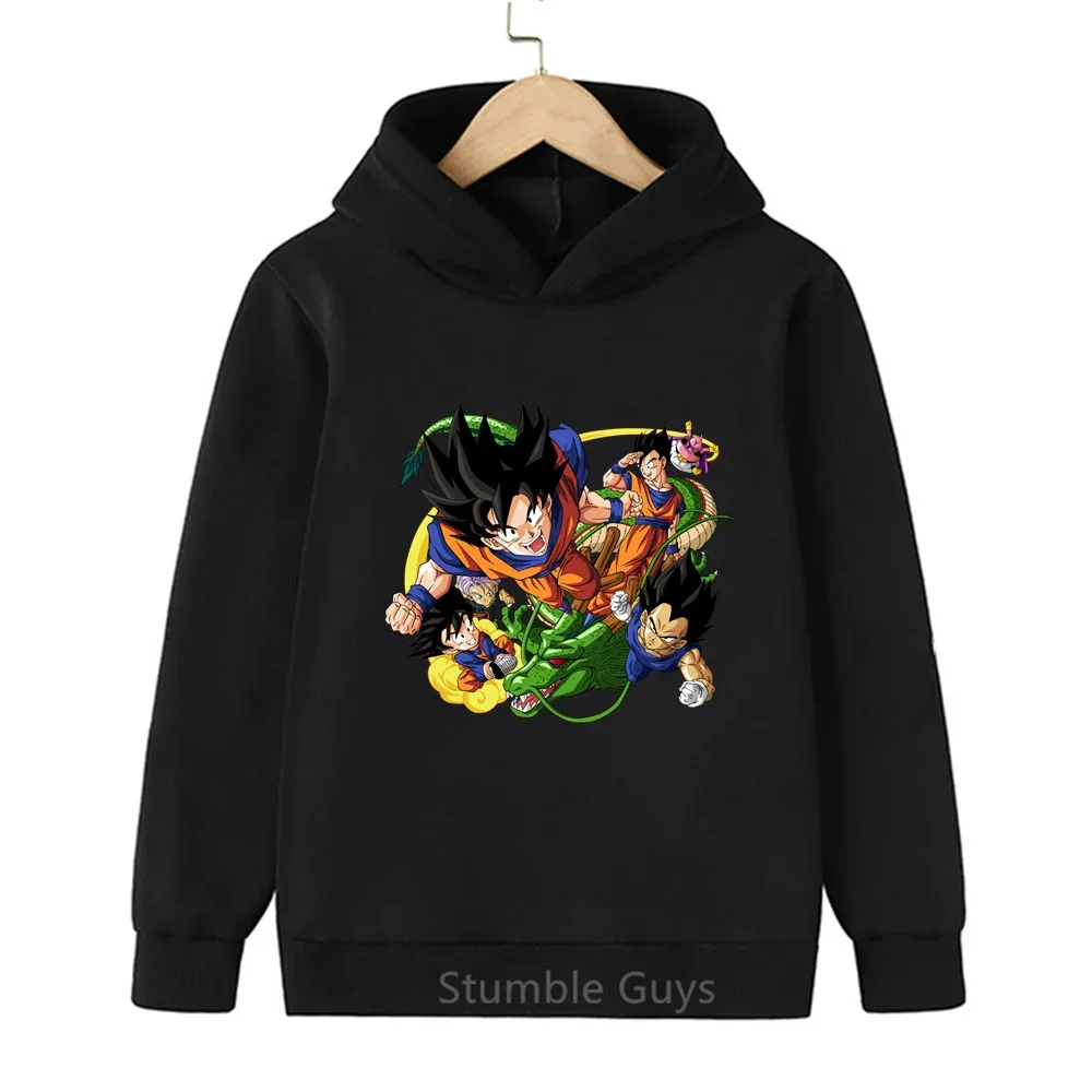 Dragon Ball Goku Anime-Print-Kapuzenpullover, Kinder-Kapuzen-Sweatshirt für Jungen und Mädchen, Unisex, mit Schildkröten-Symbol, langärmeliges Oberteil. – Detail 8