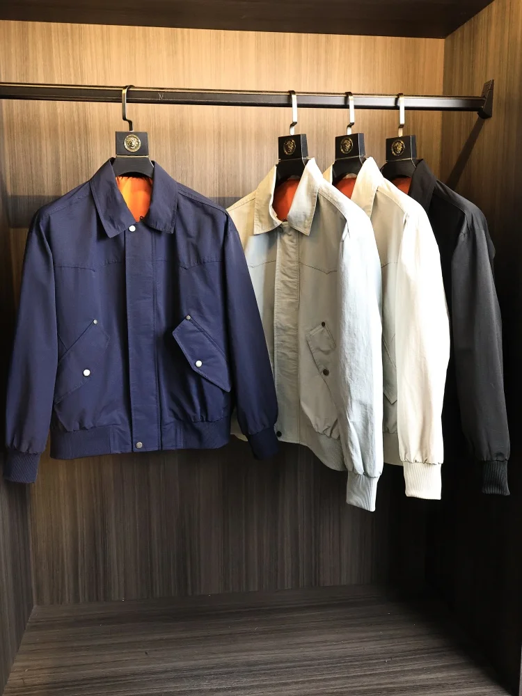 

Мужская рабочая куртка в американском стиле High Street: модная, универсальная, из хлопка и нейлона, с воротником-стойкой, для весны и осени, в стиле ретро.