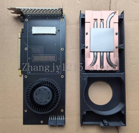 V100 SXM2 To PCIE Adapter Board, Solid Pure Copper with Fan, Second Generation Optimized Product