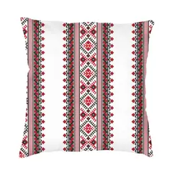 Vibrant Ukraine Vyshyvanka Embroidery Pillow Case Home Decorative 3D Two Side Printing Bohemian Geometric Cushion Cover for Car