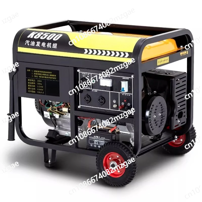 3kVA 2kW 5kW 6kVA Electric Start Petrol Generator for Home / 2000W 220V 3500W 3kW Power Small Portable  Generator