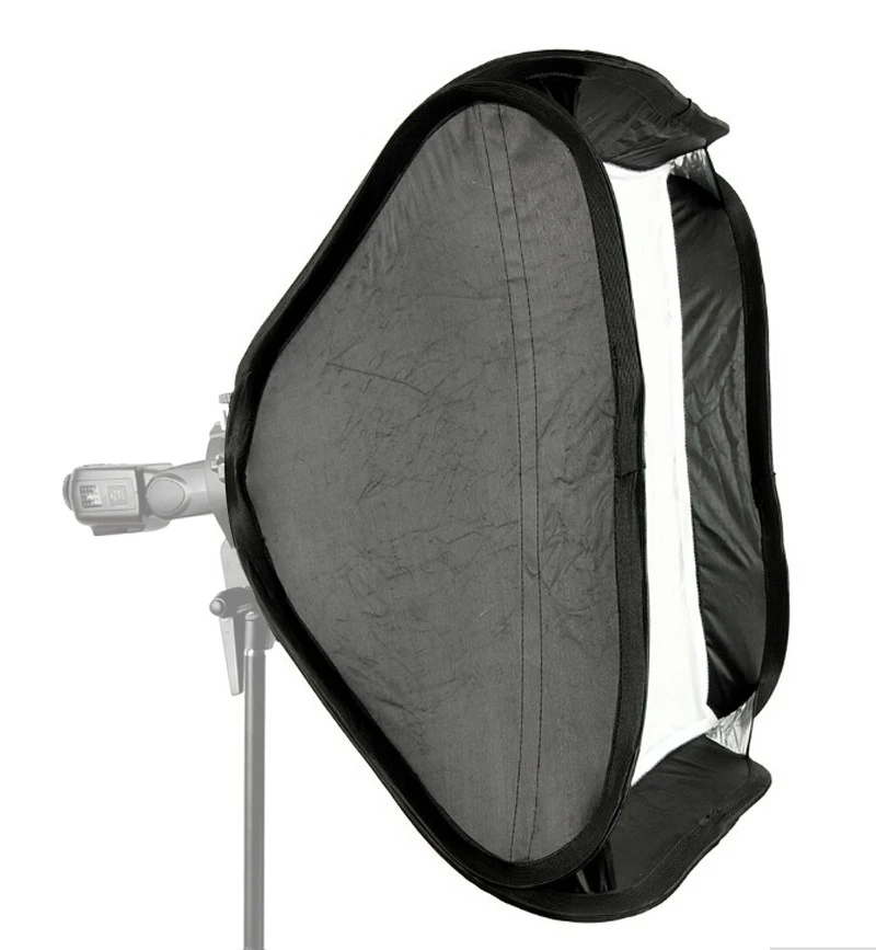 GODOX 40x40cm / 50x50cm / 60x60cm / 80x80cm سنتيمتر سوفت بوكس مع S-نوع قوس مستقر بونز جبل فلاش قوس جبل طوي سوفت بوكس عدة