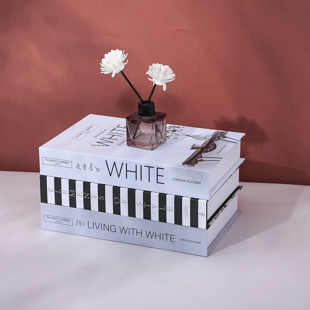 

Новая теплая домашняя серия, роскошное украшение для поддельной книги, ящик для хранения с дистанционным управлением, модные аксессуары для украшения дома для гостиной