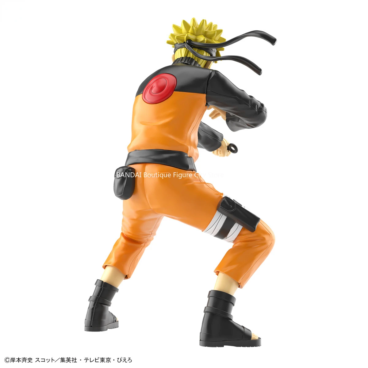 Bandai Anime Naruto Uzumaki Assembly Model Toy, Action Figure, Ornamentos Colecionáveis, Presente, Genuine, EG, Em estoque