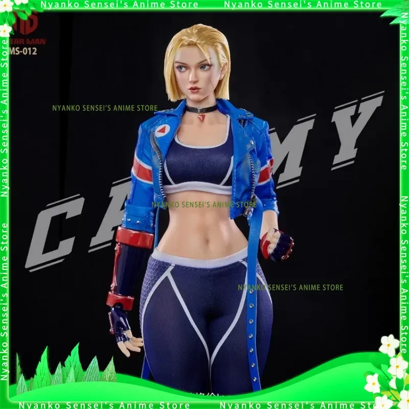 

STARMAN MS-012 Cammy Female Agent-Blue Silicone Soldier 1/6 Action Figure Anime Model Doll Decorative Ornament In Stock