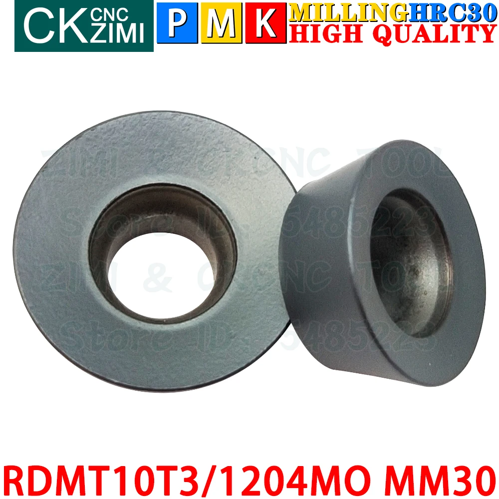RDMT10T3MO MM30 RDMT1204MO MM30 Sisipan Karbida Sisipan Penggilingan Wajah Sisipan Penggilingan Dapat Diindeks Alat Bubut RCMT RDMT10T3 RDMT1204 RDMT 10T3 RDMT 1204 MM10 MM30 CNC untuk Baja Tahan Karat