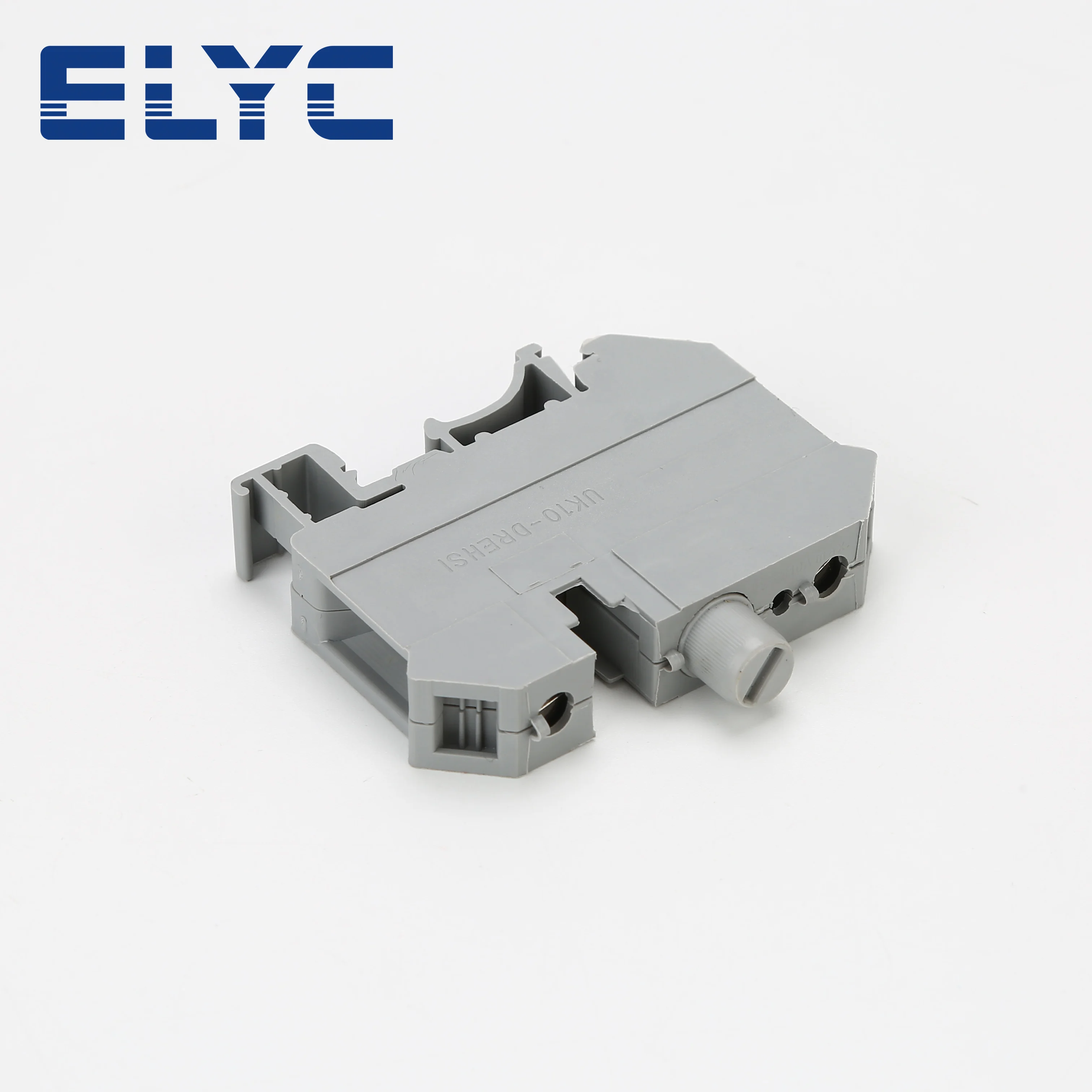 10Pcs UK10-DREHSI Electrical Connector UK10 Screw Cap Din Rail Terminal Block UK 10-DREHSILED