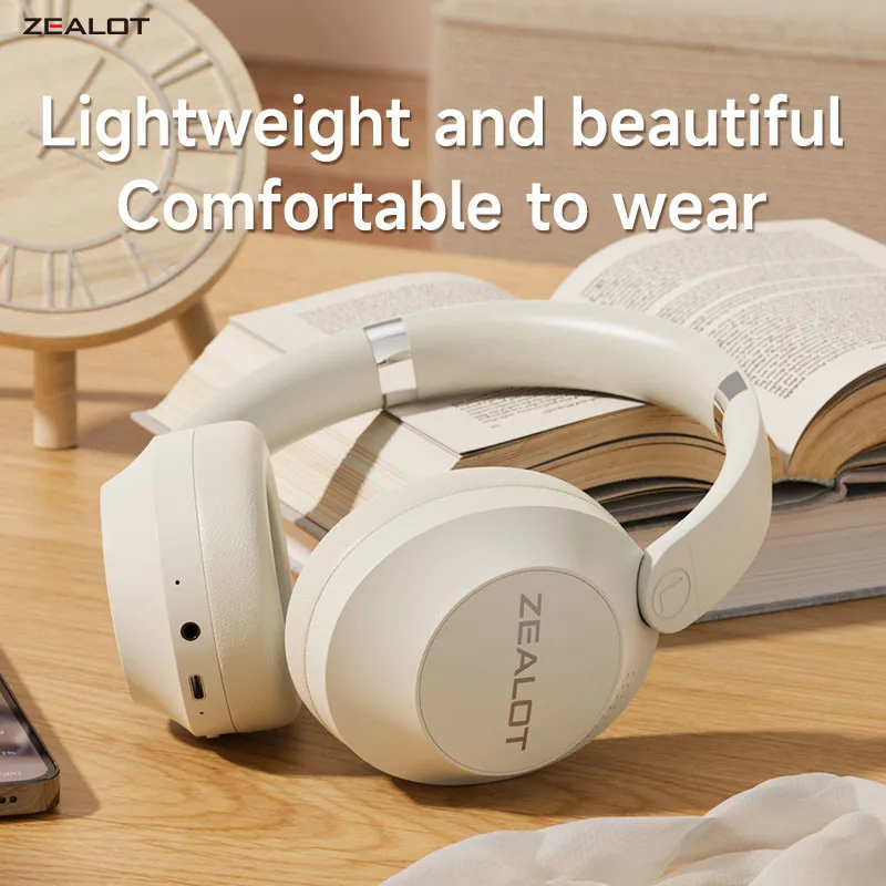 ZEALOT B38 Bluetooth Headphone Wireless Headset Over Ear Hifi Stereo Bass Noise Cancelling Microphone