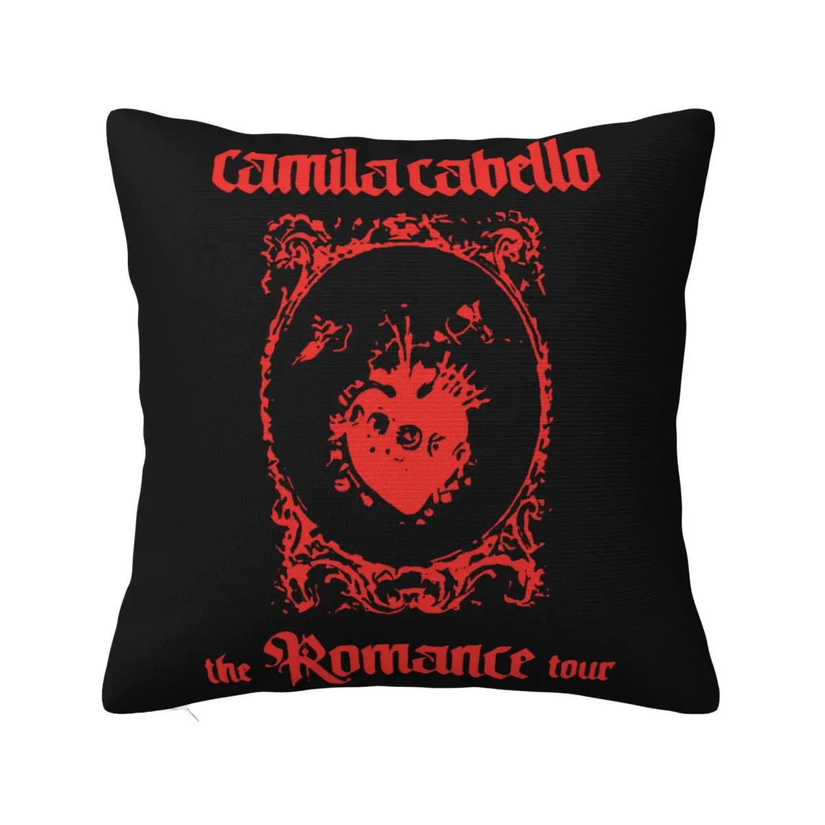 Camila Cabello Romance Tour 2020 Concert Men's Black Size S ' Xxl Oversize Style Pillow Case