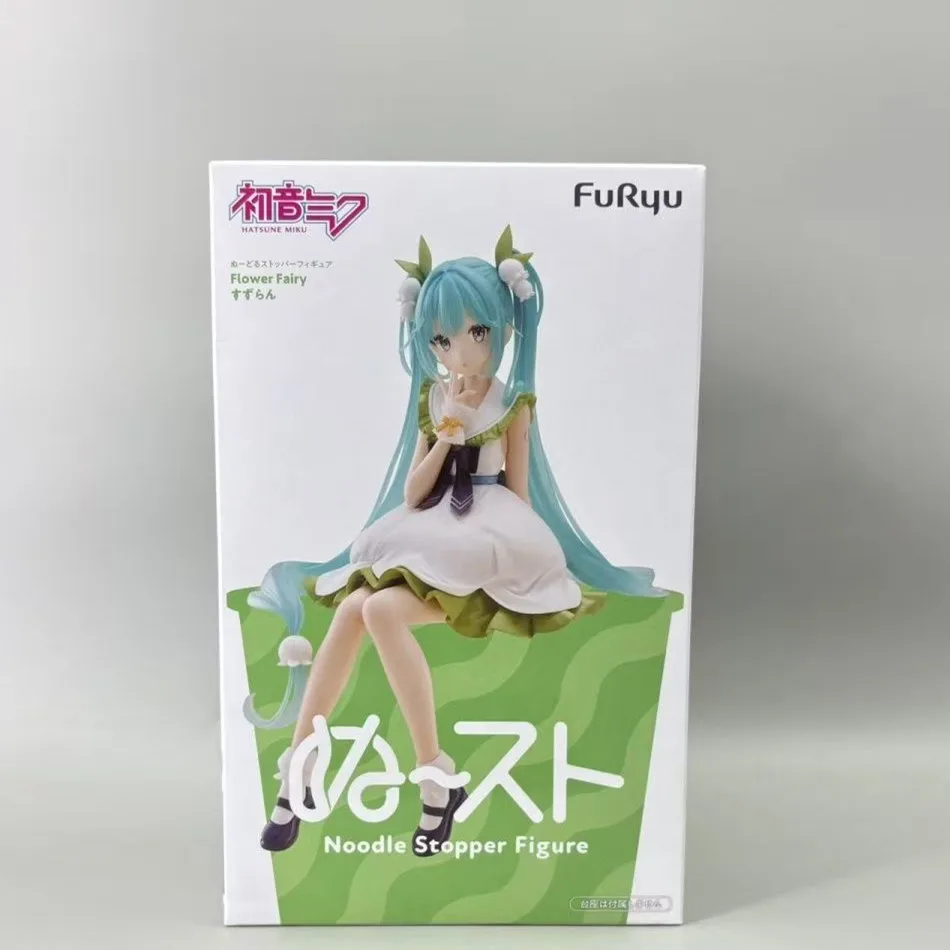 フリュー-ボーカロイド-初音ミク-花の妖精-スズラン-ヌードルストッパー-アクションフィギュア-ミクモデル-フィギュア