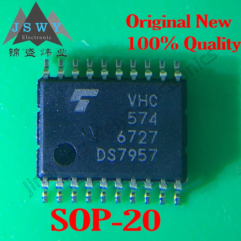 

(10-40 pieces) TC74VHC574FT VHC574 TSSOP20 Brand new original/Eight D flip-flop chip/In stock Fast delivery