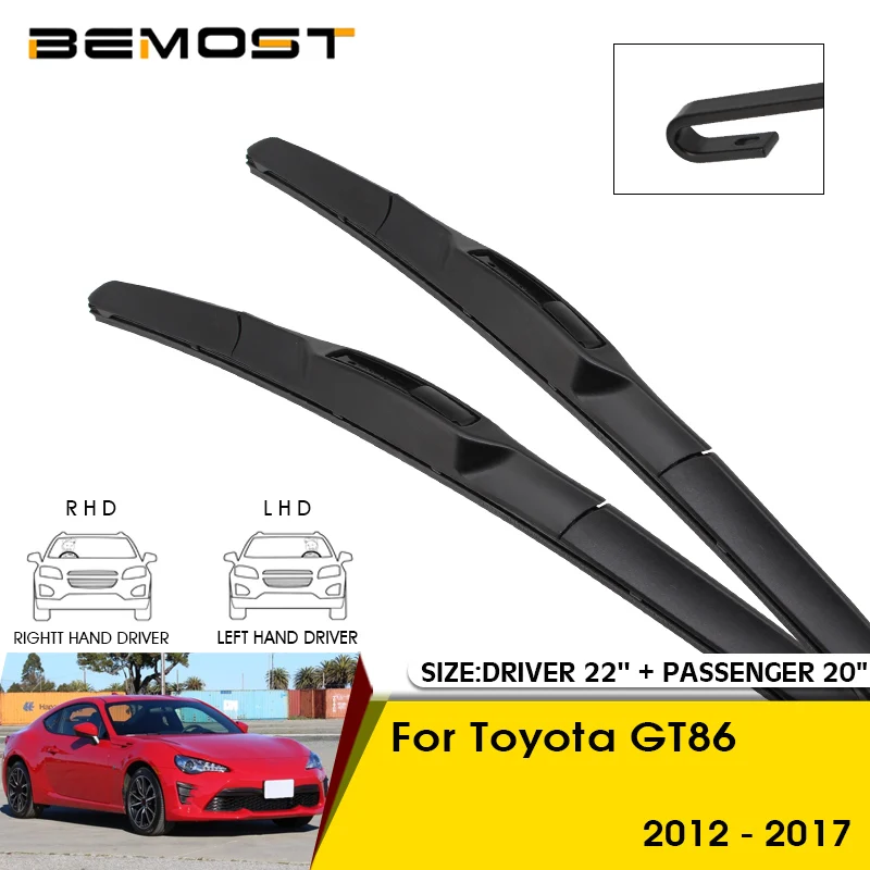 Car Wiper Blades For Toyota GT86 2012-2017 Windshield Windscreen Front Window Blades 22