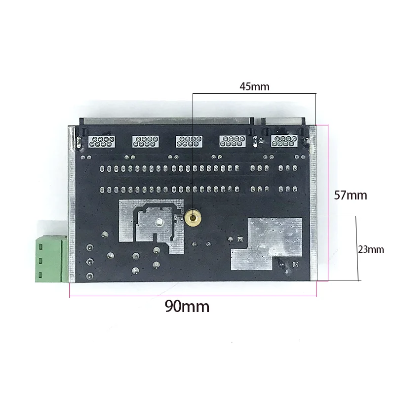 Non gestito MINI 5 porte 10/100M 5V-58V modulo industriale scheda PCBA switch ethernet protezione contro i fulmini 4KV, antistatico 4KV