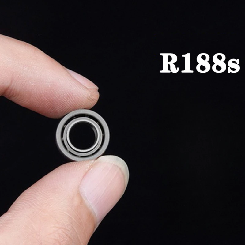 R188S Fidget Spinner Special Bearing Hand Mini Spinning Top Gyro Metal Accessory Small Bearing Stress Relief Toy