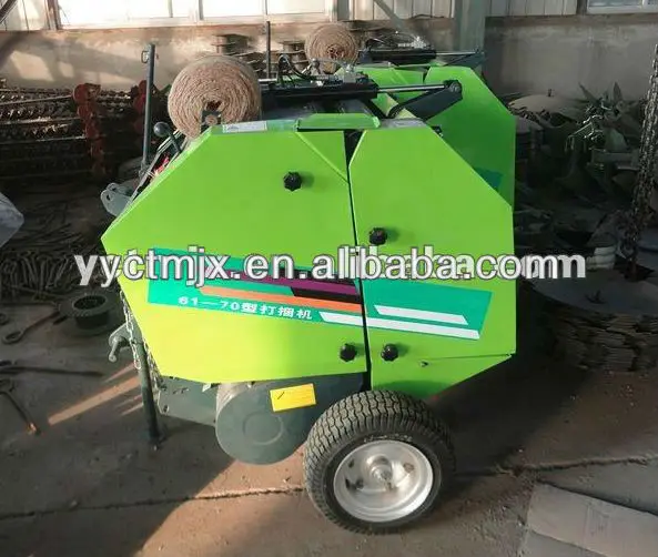 Best quality baling machine/straw baler machine/mini round hay baler