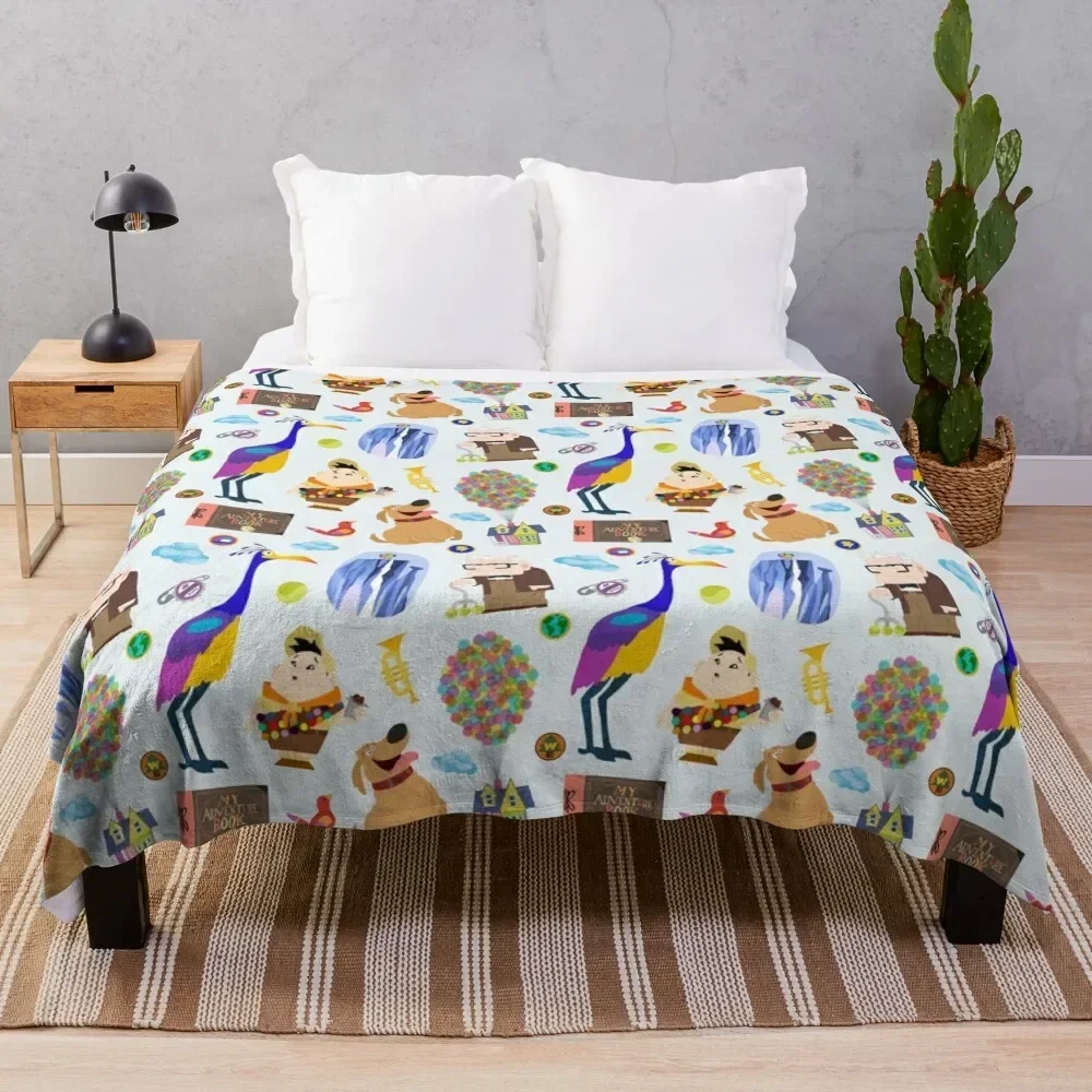 

Adventure Pattern Throw Blanket cosplay anime Soft Big for sofa Luxury Blankets