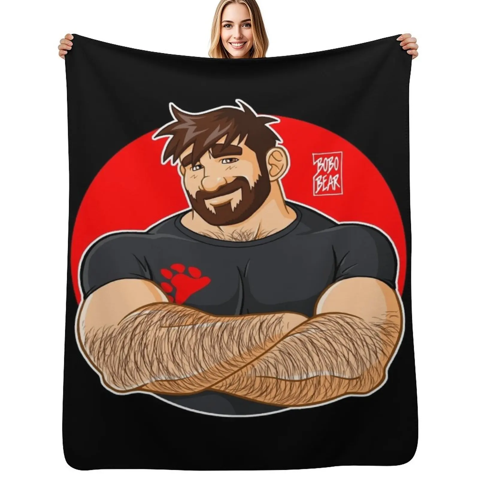 

ADAM LIKES CROSSING ARMS Throw Blanket Blankets Sofas Of Decoration Weighted Flannel For Decorative Sofa Blankets