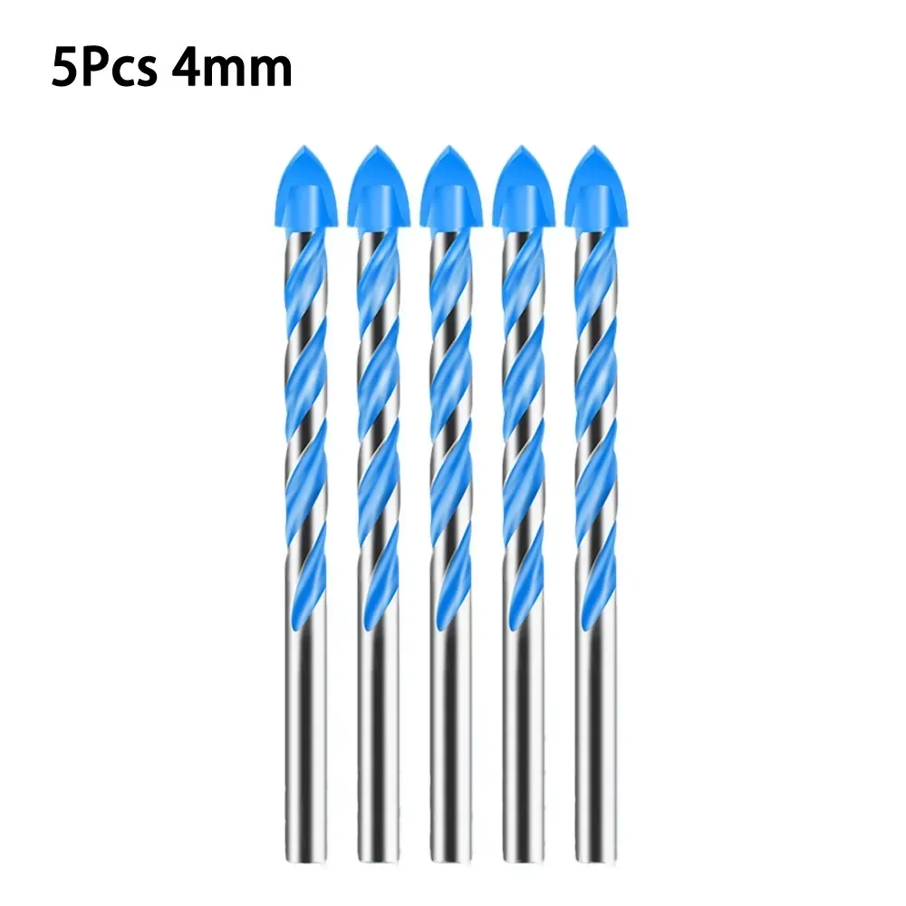 5pcs Drill Bit Marble Tile Triangle Ceramic Glass Drill Bits Carbide Cemented Carbide Hot Sale Protable Reliable