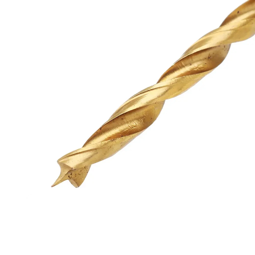 3-10Mm Vòng Vỏ HSS Phủ Titan Mũi Khoan Mũi Nghề Mộc Có Ngăn Gỗ Khoan Chamfer Cấp Xay Lỗ gỗ