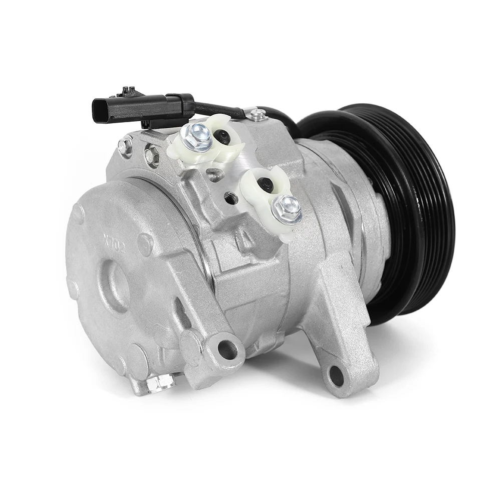 Air Conditioner Compressor W/ Clutch 10350380 for 2004-2007 Dodge Ram 1500 3.7/4.7L Car Air Conditioner Accessories