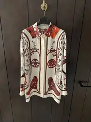 Luxury Wear to Work Elegance Office Wear Women Women Elegant Shirts and Blouses Restore Ancient Ways Women's White Shirt